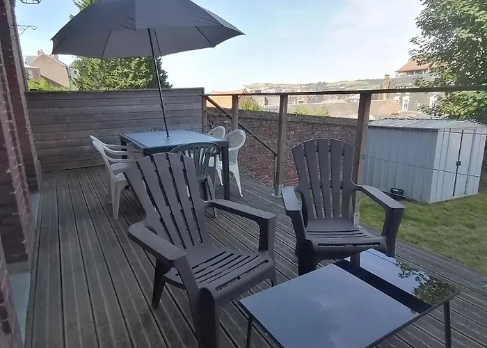 O Pilotis Avec Terrasse Et Jardin * Le Tréport