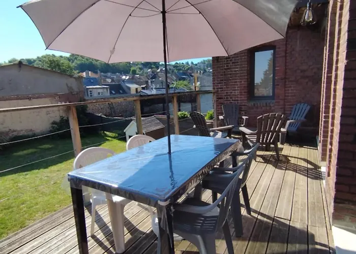 O Pilotis Avec Terrasse Et Jardin * Le Treport